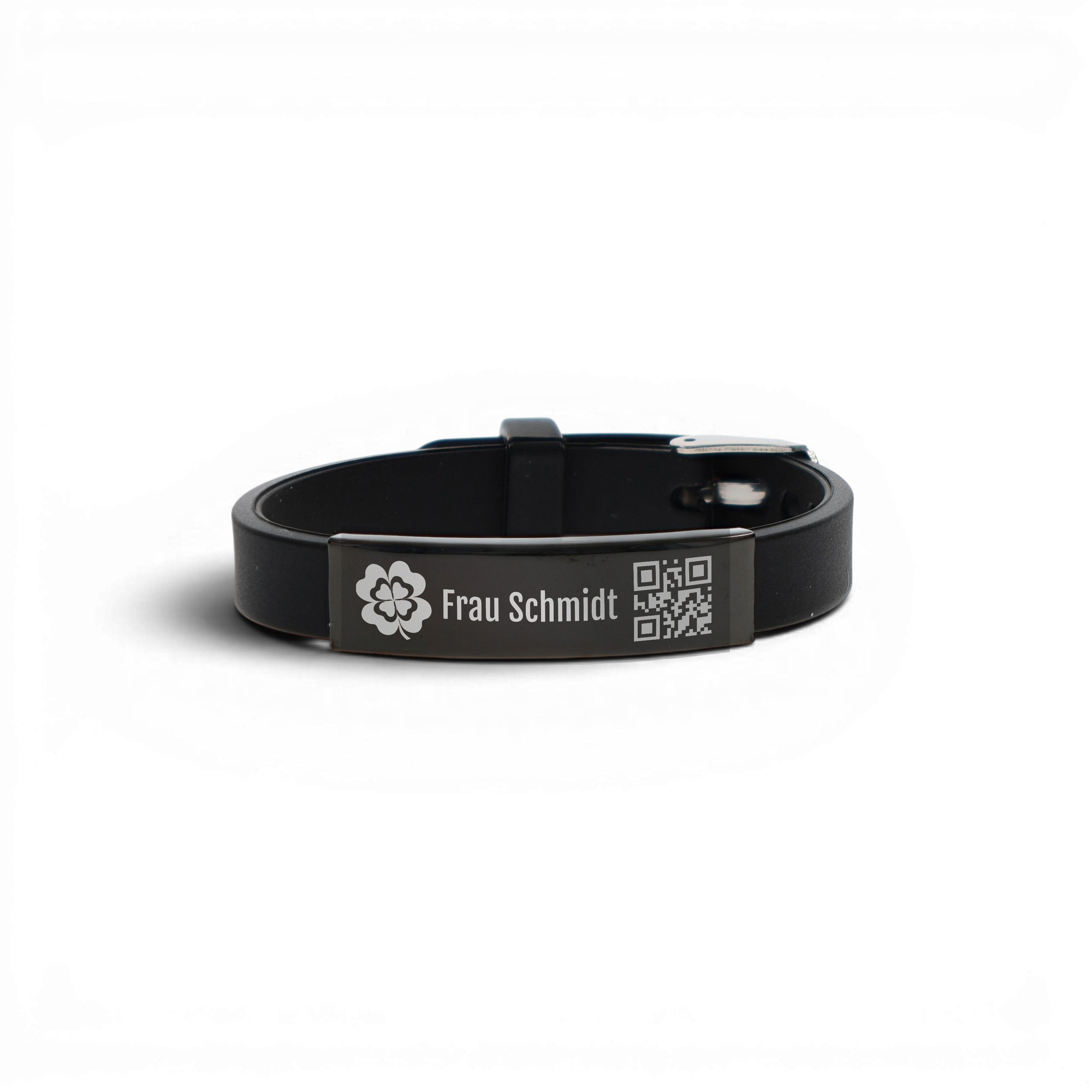 SOS-Armband für Kinder und Senioren mit QR-Code