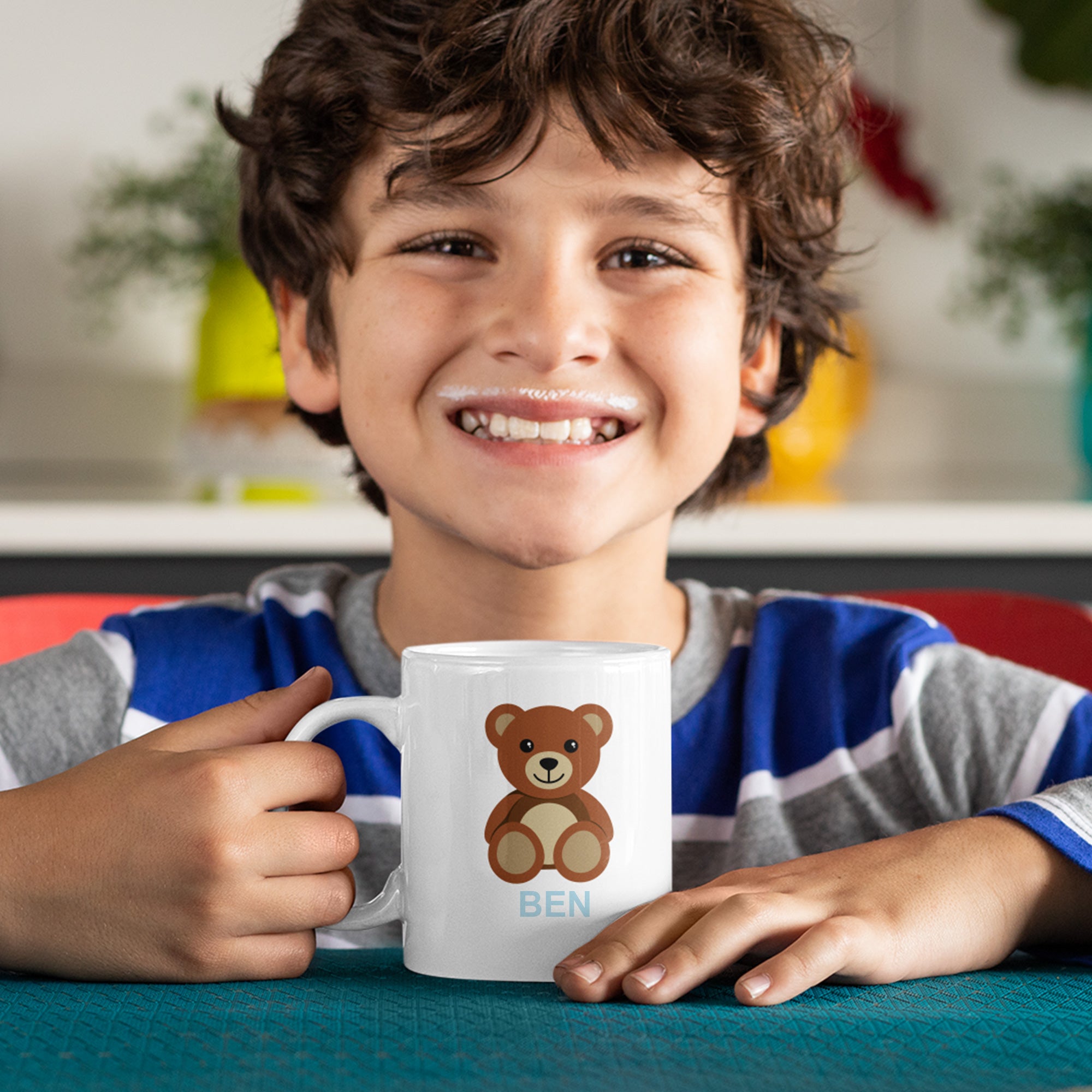 Keramiktasse mit Kindermotiv & individuellem Druck - kinder-druckerei.de