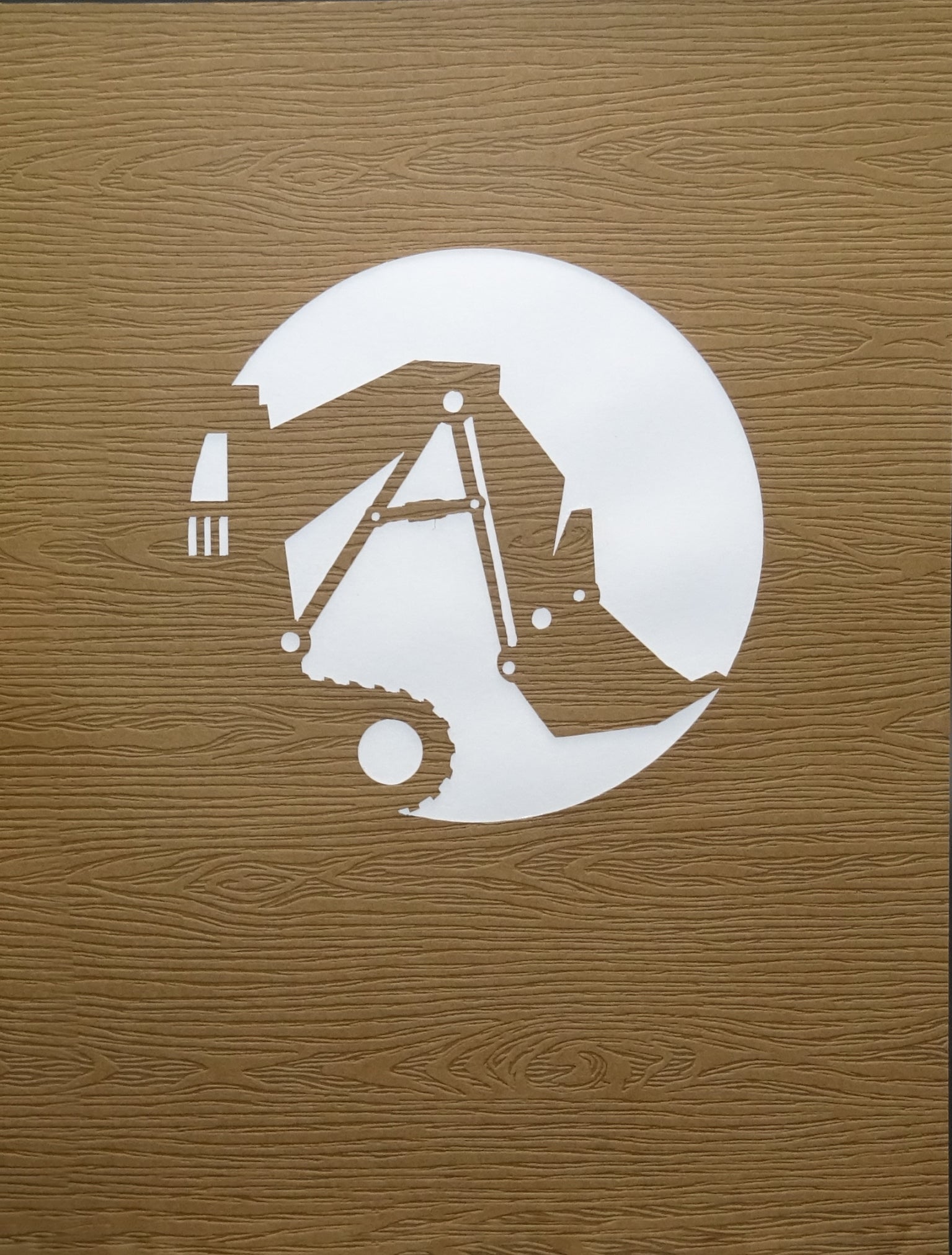 Colognecards Pop-Up Karte Bagger - kinder-druckerei.de