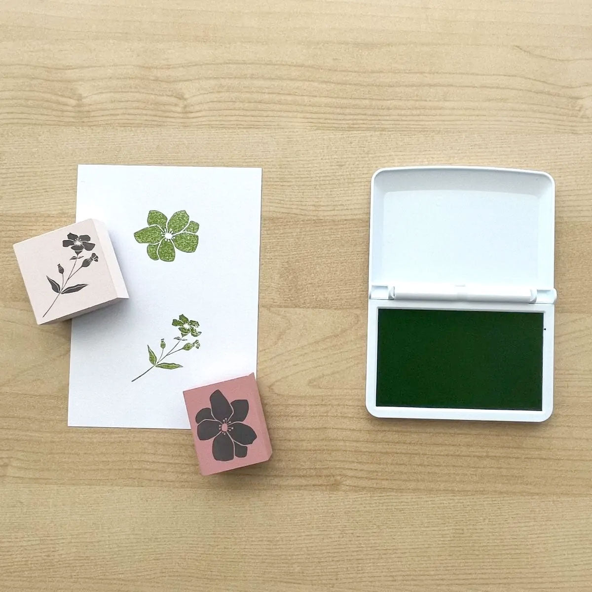 COLOP MAKE Stempelkissen grün (smooth green) - kinder-druckerei.de