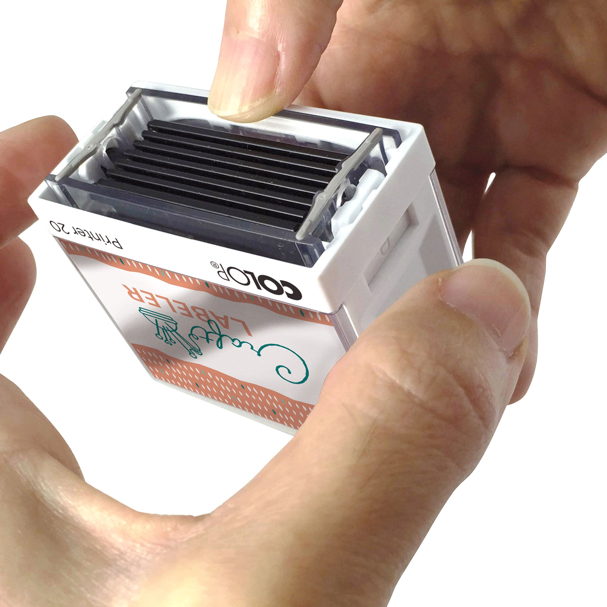 Colop Craft LABELER Textile Stamp Set Printer 20