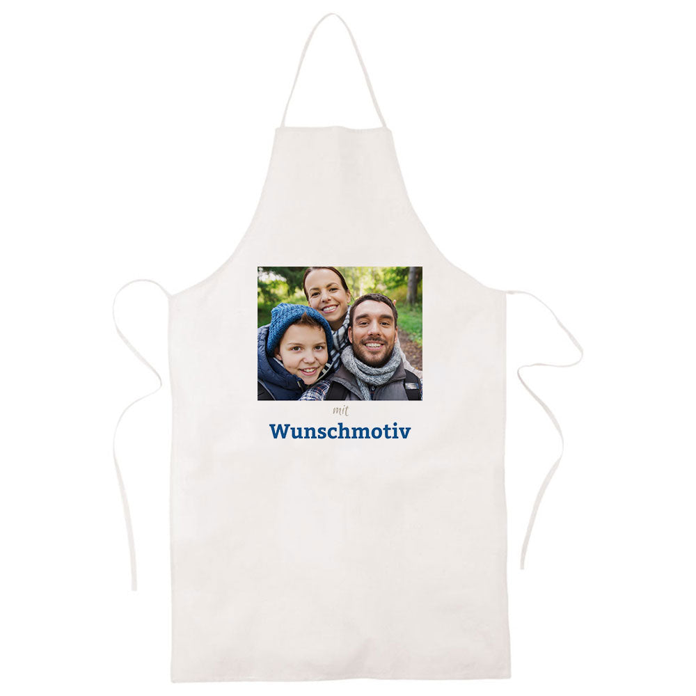 Apron with custom print