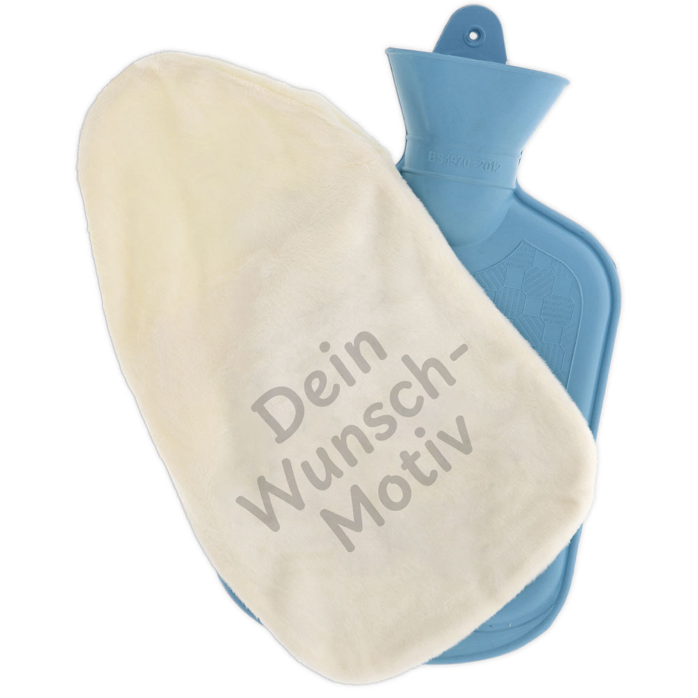 Personalisierte Wärmflasche mit Kindermotiv & Namen - kinder-druckerei.de