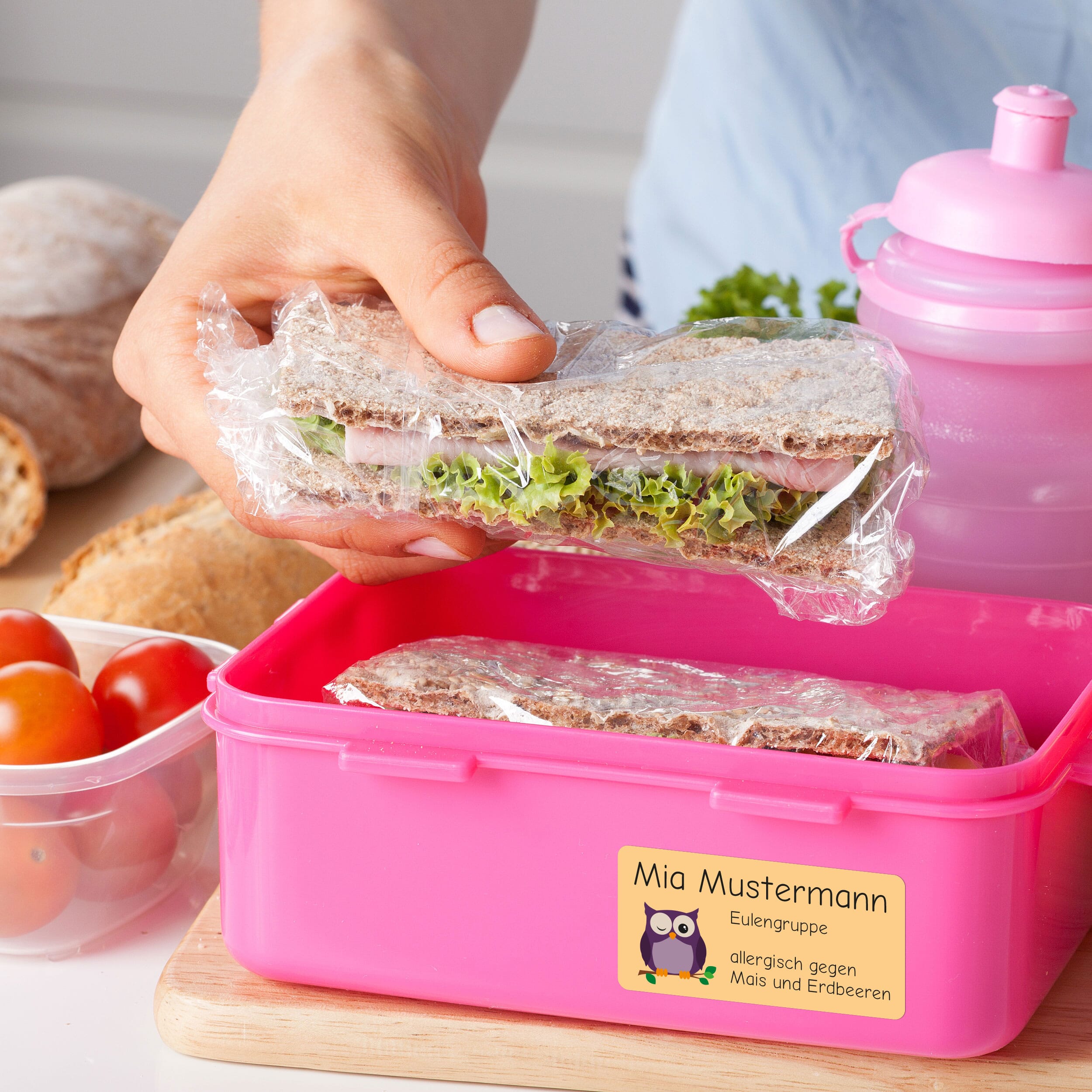 Personalisierte Adressaufkleber / Namensaufkleber für Schule, Kita & Co. (50x25 mm/100 Stück) - kinder-druckerei.de