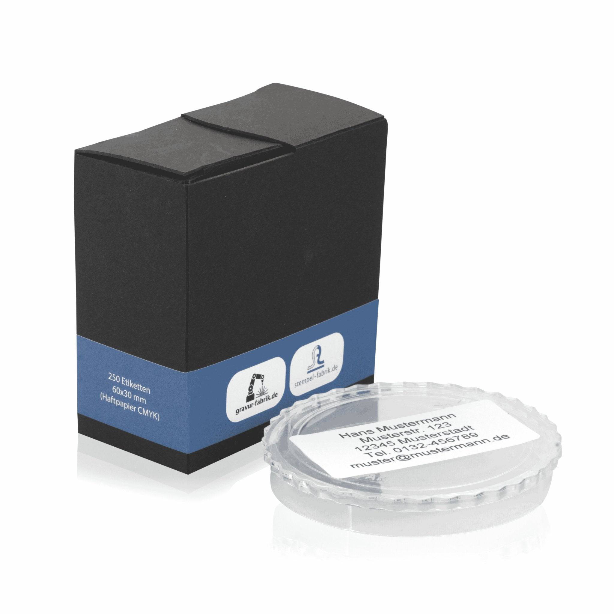 Adressaufkleber 60 × 30 mm Druckqualität