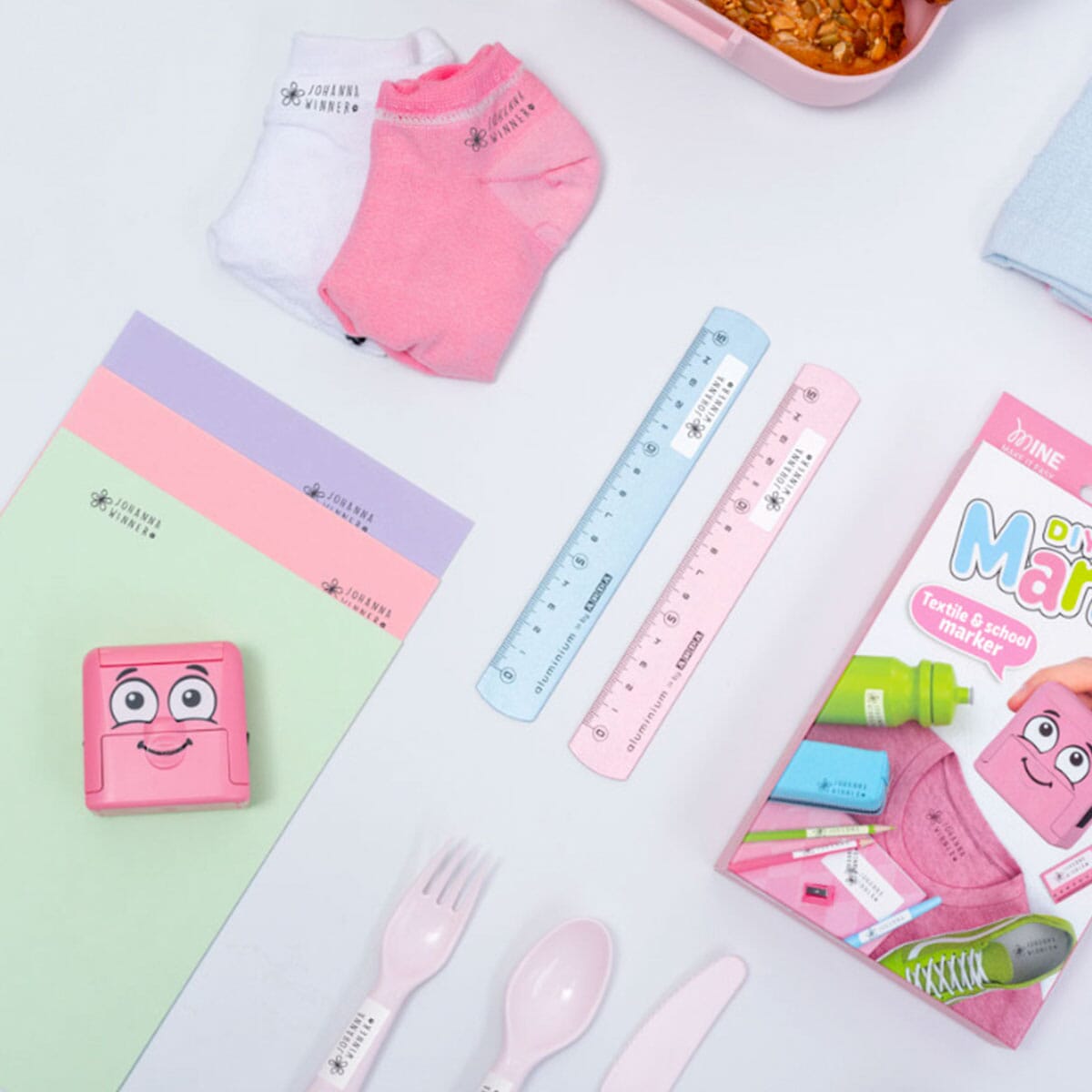 Colop Markierstempel-Set DIY Marky (3 Zeilen - 38 x 14 mm)