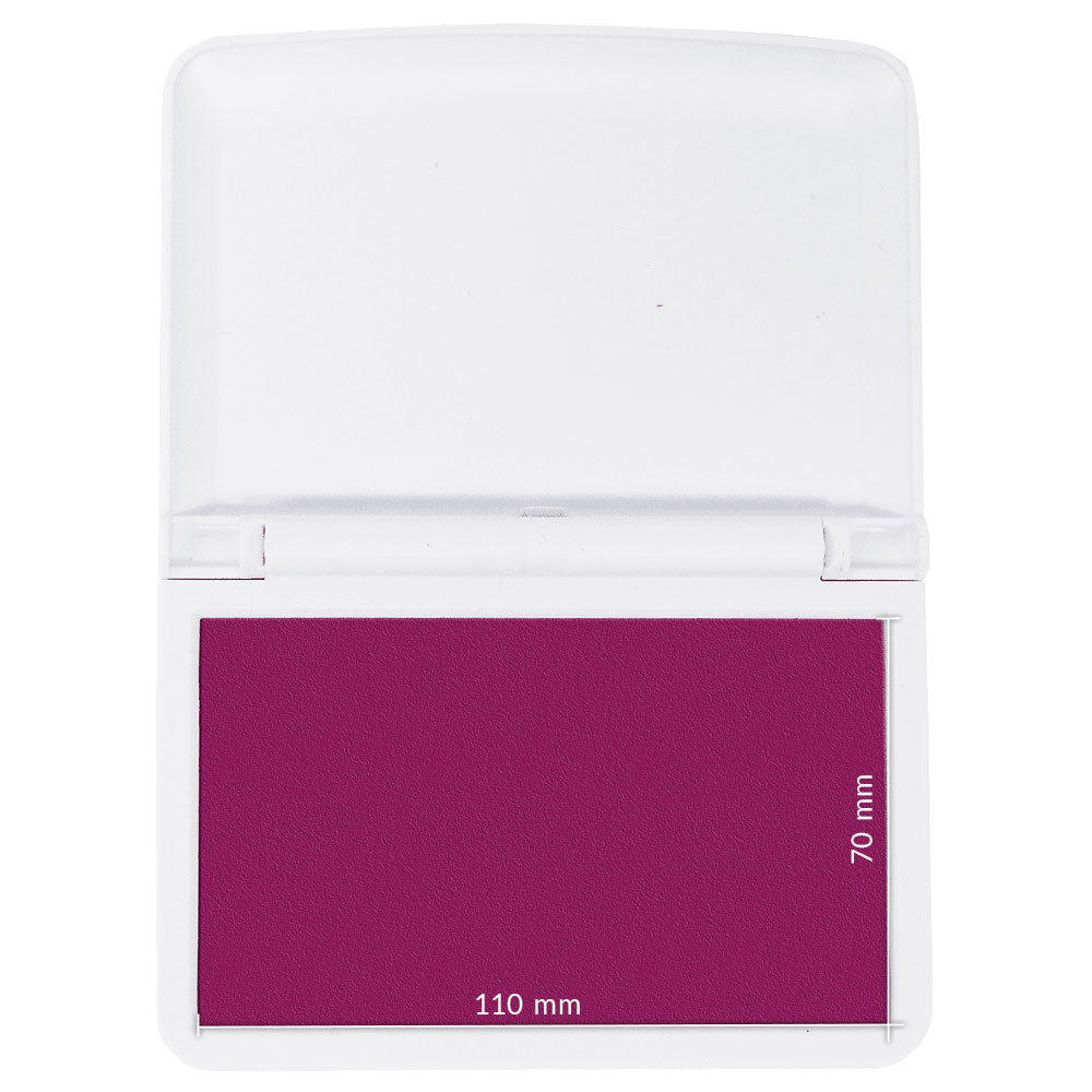 COLOP MAKE Stempelkissen dunkelrot (cozy red) - kinder-druckerei.de