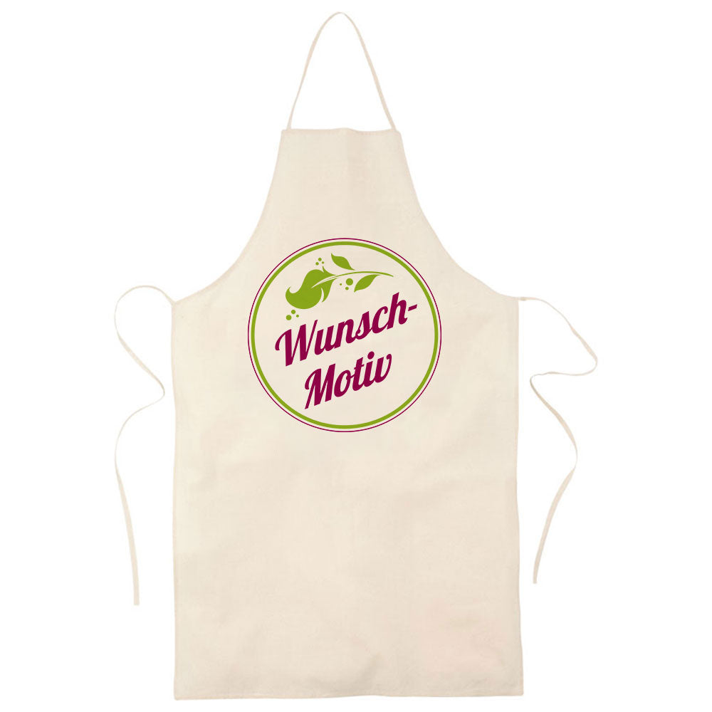 Apron with custom print